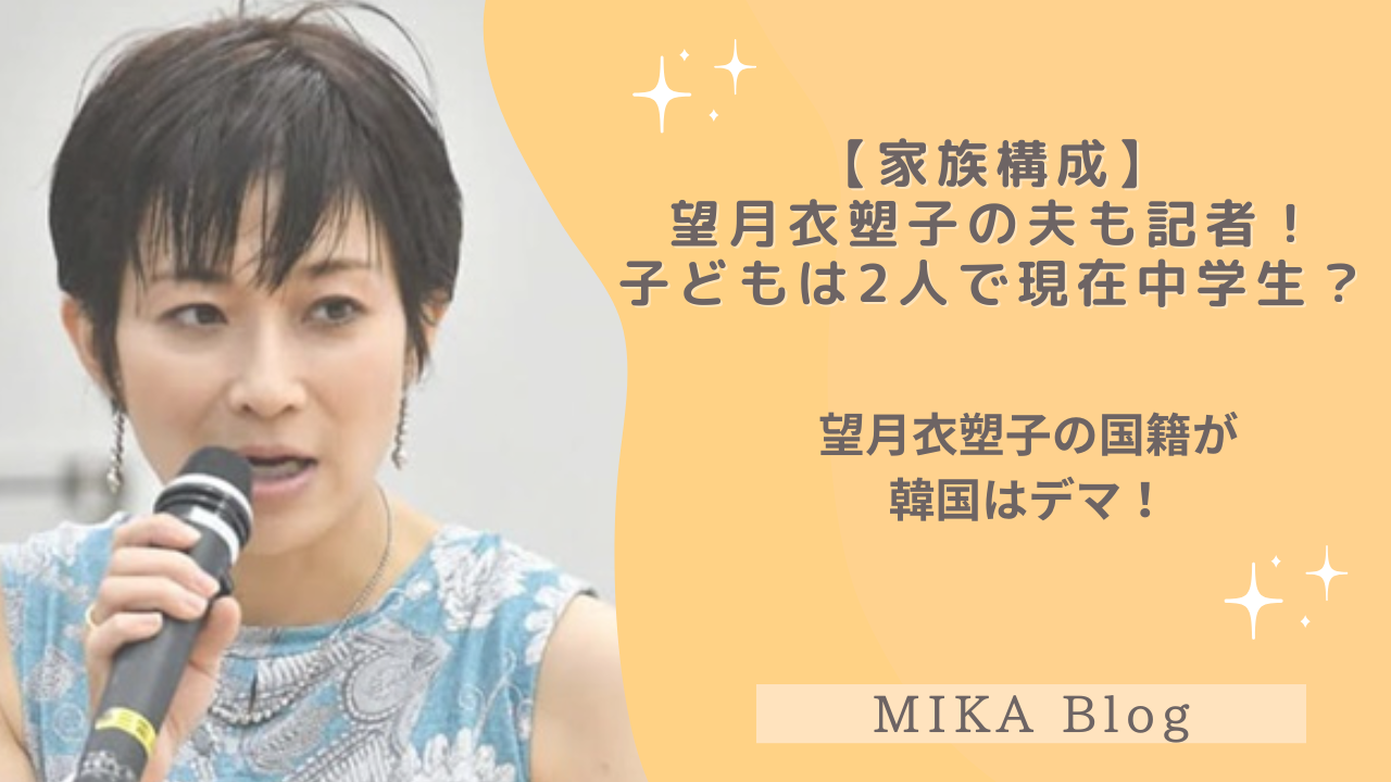 望月 衣 塑 子 国籍